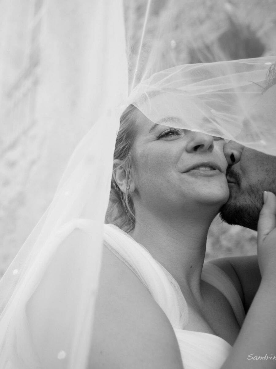 Photo de couple mariés dans les Pyrénées