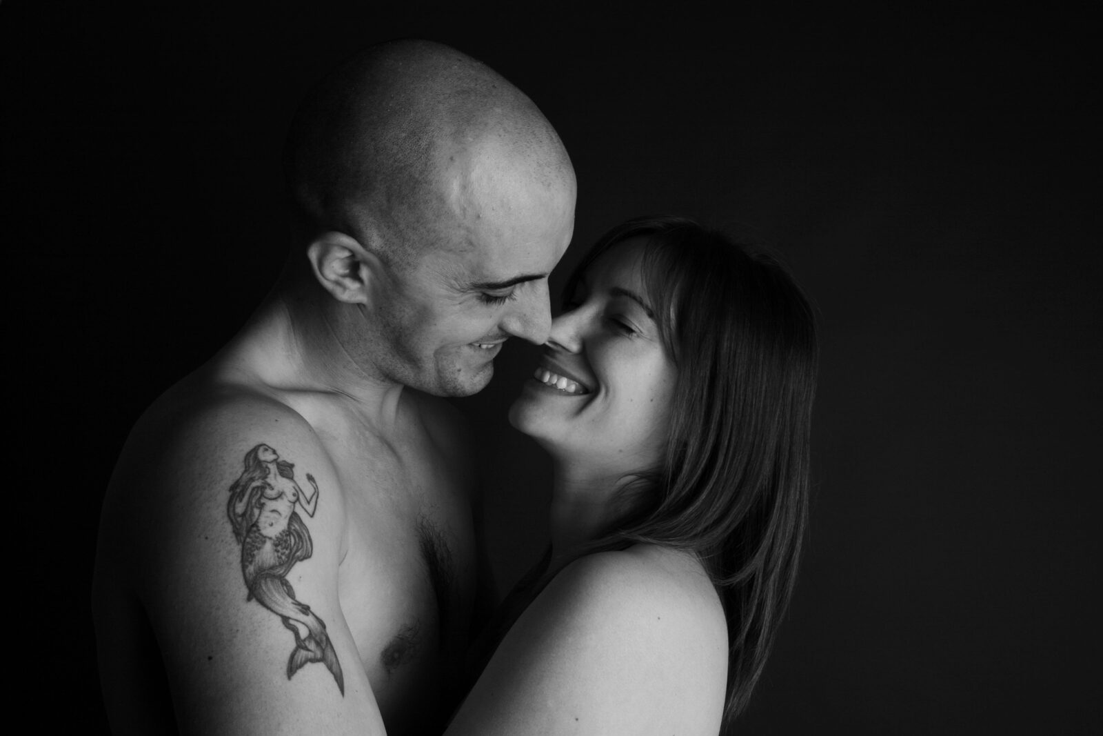 portrait photo couple intime des Pyrénées